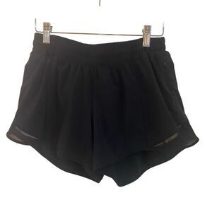 Lululemon black shorts size 8